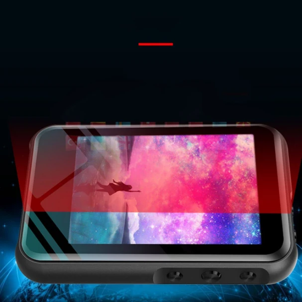 Мини ABS MP3-плеер встроенный 8G Bluetooth Hifi с динамиком полный пресс-экран fm-радио Usb Flac аудио бег Walkman Спорт