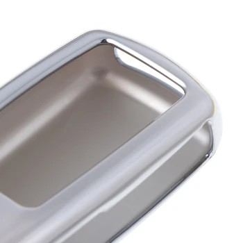 

TPU Silver Car Smart Key Cover For Passat Golf Jetta Bora Sagitar Tiguan G99F