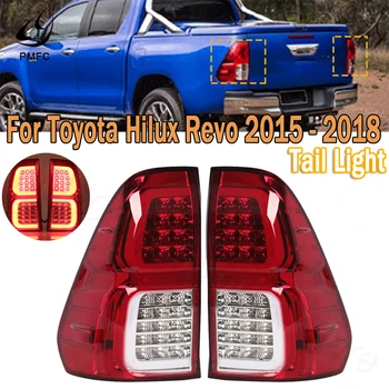 

PMFC LED Taillight Turn Light Fog Light With Bulb Pickup Rear Reverse Lamp Modified For Toyota Hilux Revo 2015 2016 2017 2018