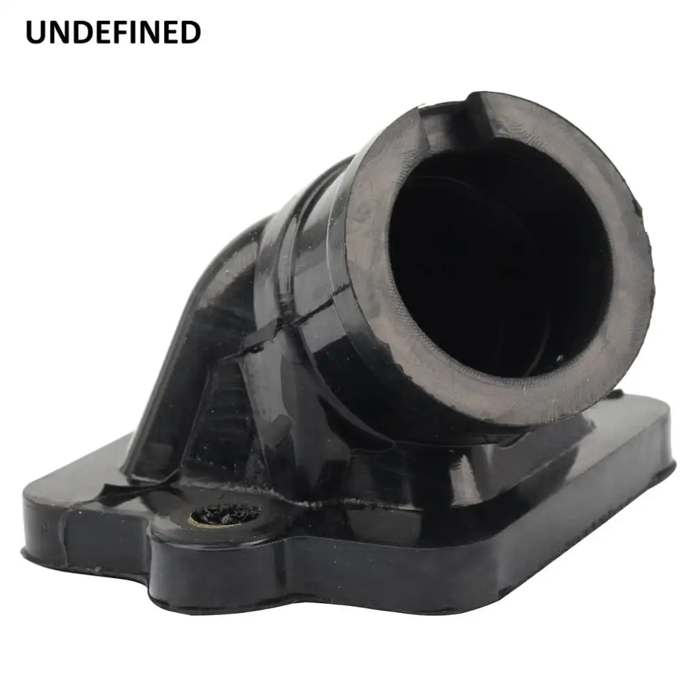 Motorcycle Carburetor Intake Interface Manifold Adapter For Aprilia Piaggio Gilera Derbi Atlantis 50ccm Roller TPH NRG Runner - Цвет: Black