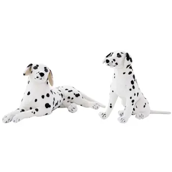 

Realistic Plush Stuffed Dog Home Furnishings Pet Store Promotion Mascot Children Gift