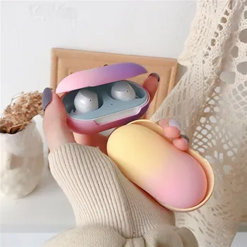 

For Samsung Galaxy Buds+ Plus Matte Hard Plastic Gradient Colour Case Earphone Headset Protective Cover for Galaxy Buds Cover