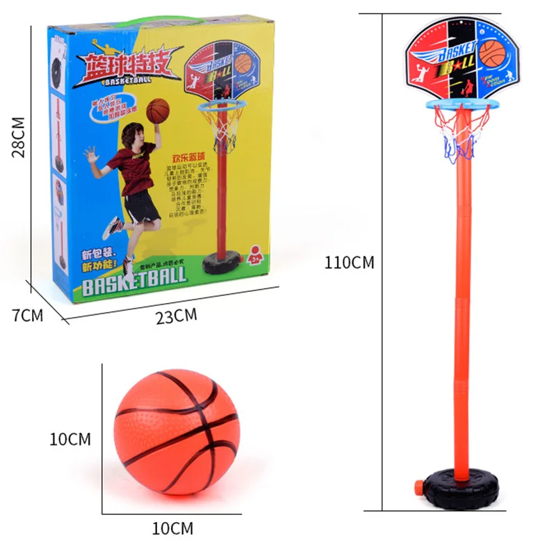 Juego de baloncesto para niños, cesta ajustable, zapatos deportivos de baloncesto al aire libre, portería, interacción interior, juguetes de patio