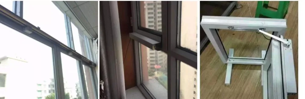Tuya the 24V Sliding Arm Automatic Window Opener Is Used to Open the 90 Degree C
