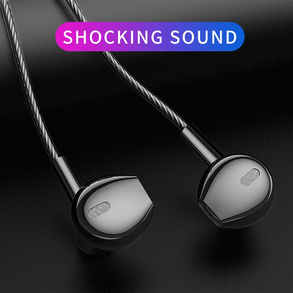 PTM P7S In-ear Earphone Bass Earbuds Stereo Wired Headset with Mic For Phones iPhone Xiaomi Redmi Samsung Huawei Ear Phone Buds