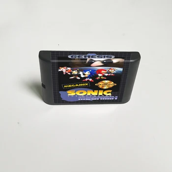 

Sonic Megamix - 16 Bit MD Game Card for Sega Megadrive Genesis Video Game Console Cartridge