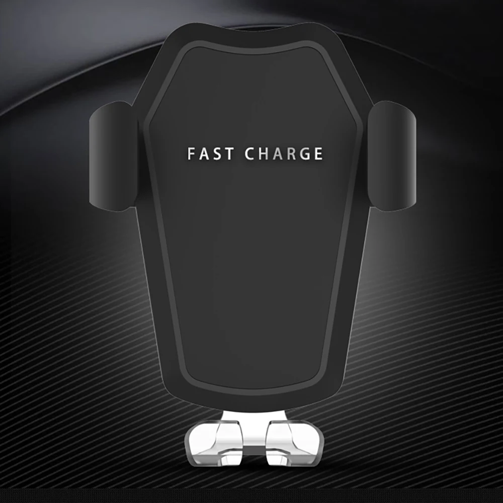 10W Qi Car Wireless Charger For IPhone Samsung Xiaomi Automatic Power Off Fast Wireless Charging Car Phone Holder Charger
