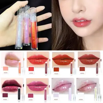 

Liquid Lipstick Wet Cherry Gloss Crystal Jelly Lip Gloss Shiny Clear Mirror Glass Lip gloss Moisturize Shimmer Lip Oil Makeup