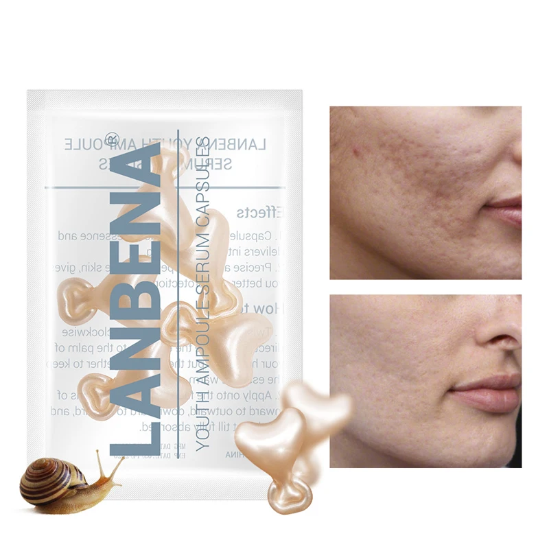 10/90pcs Snail Vitamin C Face Serum Anti-Wrinkle Whitening Anti Aging Moisturizing Skin Care Vitamin C Capsules Lifting Firming 10/90pcs Snail Vitamin C Face Serum Anti-Wrinkle Whitening Anti Aging Moisturizing Skin Care Vitamin C Capsules Lifting Firming