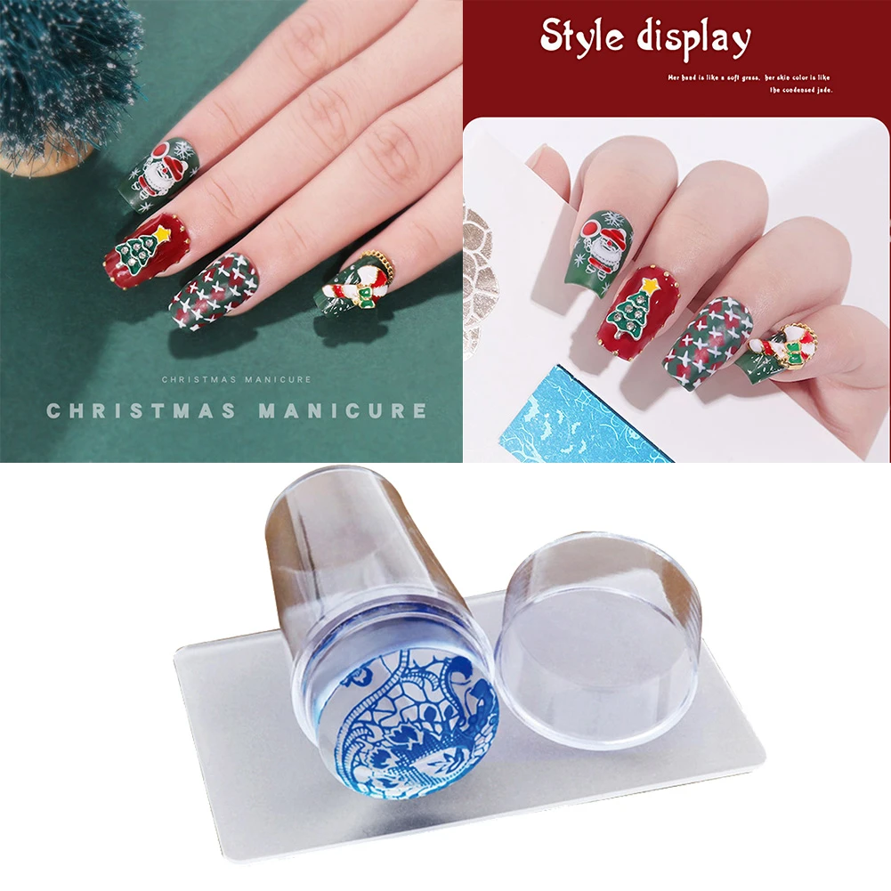nail stamper set manicure stencils with scraper nail art template print silicone stamping plate tools nail manicure accessories nail art templates aliexpress