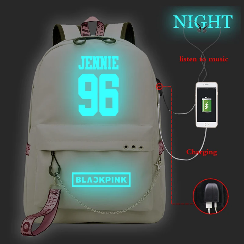 BLACKPINK LUMINOUS BACKPACK (16 VARIAN)