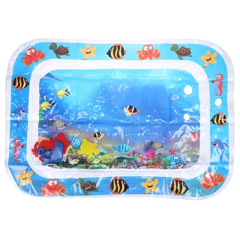 

Baby Kids Water Play Mat Inflatable mat Toddler for Baby Fun Activity Play Center Dropship