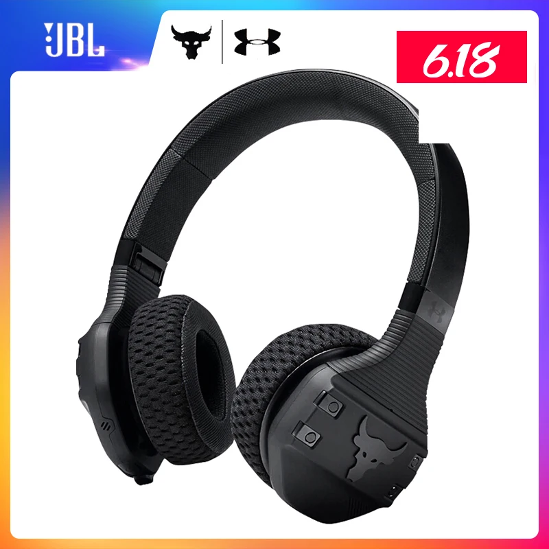 Под Броня Under Armour JBL UA TRAIN ROCK IPX4 SweatProof Bluetooth беспроводные наушники HiFi Fever спортивные