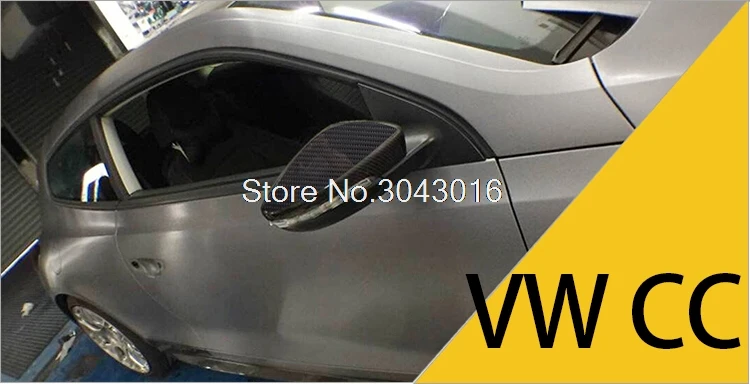 Сменный Тип для Volkswagen VW CC 2010- заднего карбонового бокового зеркала CC крышка зеркала высокого качества