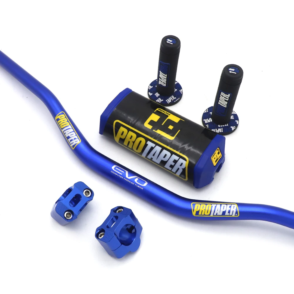 Руль для PRO Taper Pack Bar 1-1/" ручка бар колодки ручки Pit Pro Racing Dirt Pit Bike мотоцикл CNC 28,5 мм адаптер - Цвет: B