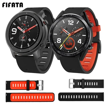 

FIFATA 22MM Universal Watch Strap For Xiaomi Amazfit GTR 47MM/Pace/Stratos 2/Huawei Watch GT2 Smart Watch Replacement Wristband