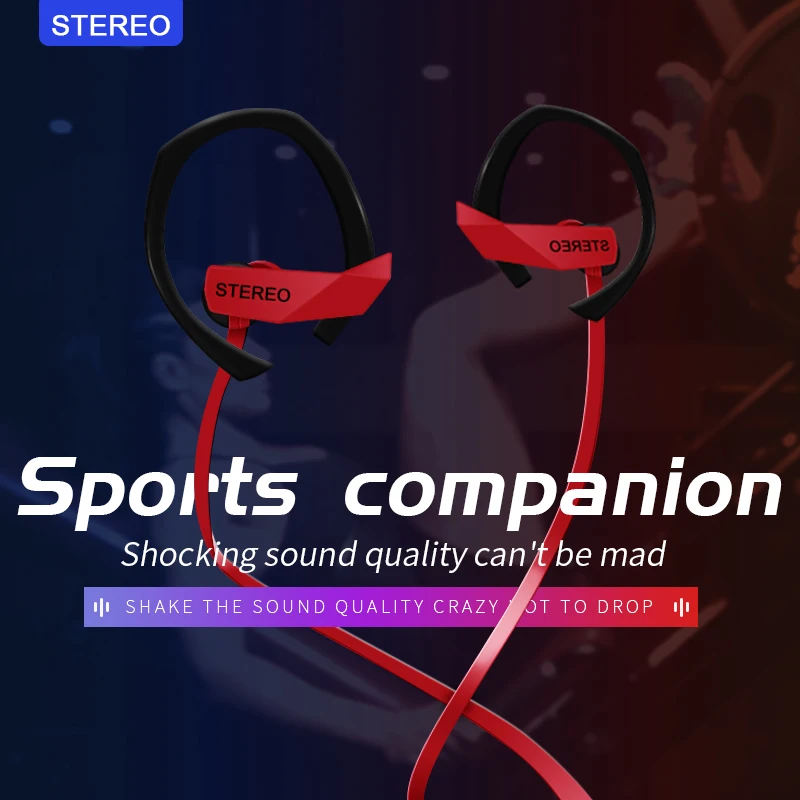 A29 спортивные наушники бас стерео HIFI музыкальные с микрофоном Проводная