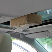 Автомобильная кожаная тканевая сумка, автомобильный солнцезащитный козырек, тканевая коробка, автомобильная тканевая коробка, автомобильные аксессуары