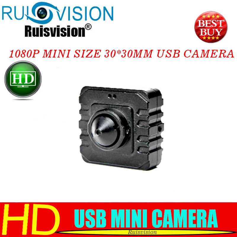 HD1080P USB мини камера наблюдения cctv размер 30*30 мм USB 2,0 с USB камерой мини-веб-камера для использования Windows компьютер ПК ноутбук