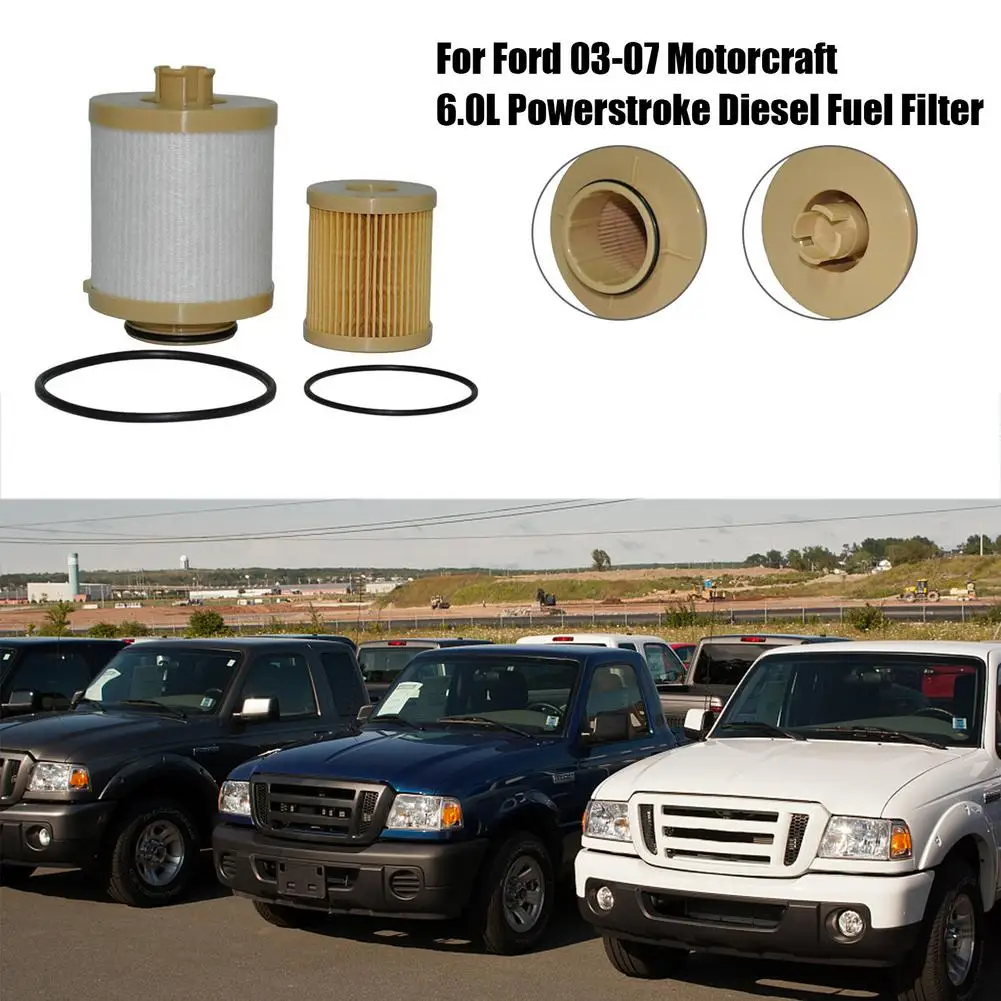 For ford 6 0 powerstroke 2003 2004 2005 2006 fuel filter kit motorcraft
