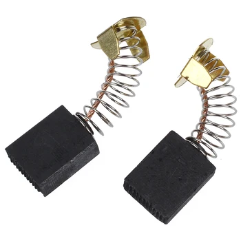 

2 Pcs Electric Motor Power Tool Part Carbon Brush 6.5mm x 13.5mm x 18 mm