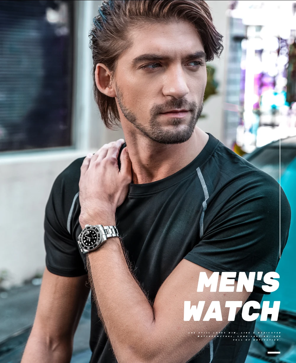 2020 New Fashion Watch Stainless Steel Diver Watch 200M C3Super luminous Sport luxury stainless steel watch Quartz Men's Watch