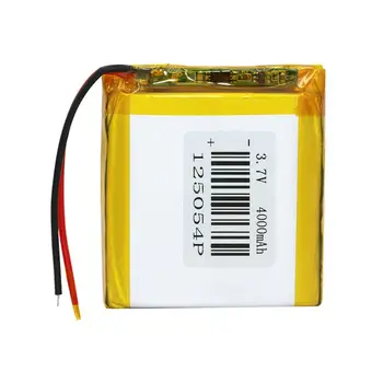 

3.7V 4000mAh lithium polymer battery 125054 125054P Li-polymer lithium-ion polymer Battery for Scanner GPS Lamp Medical Equipmen