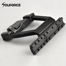 Новые поступления быстросъемный 20 мм рельсовый Тактический боковой рельсовый замок прицела база совместима с винтовкой AK 74U