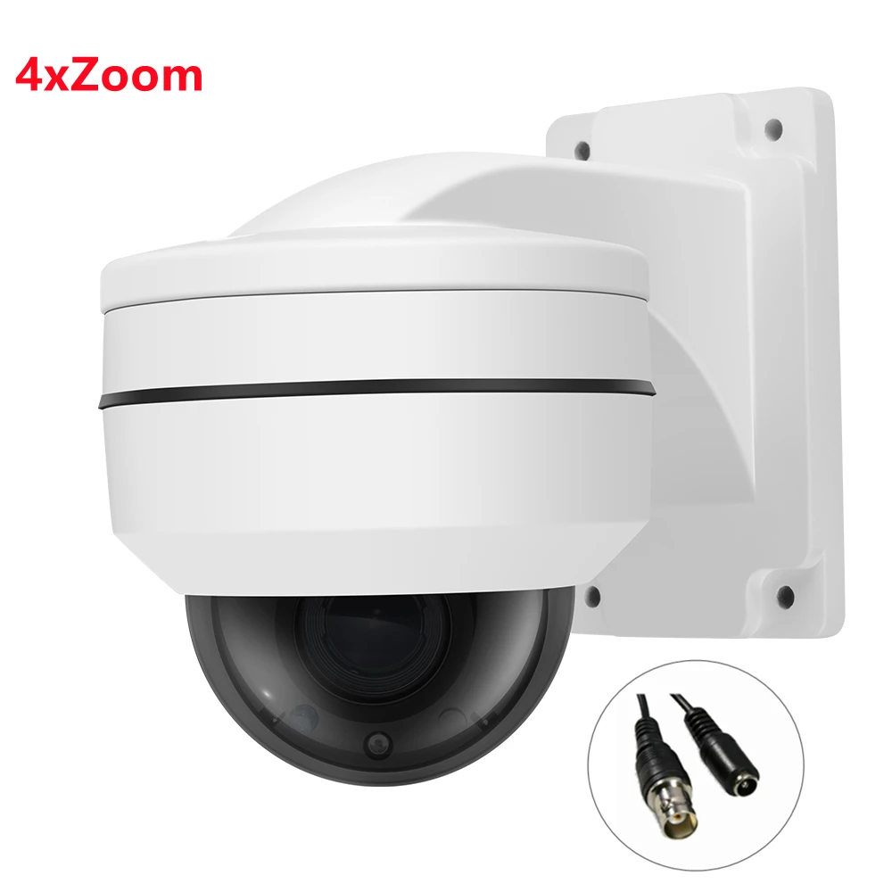 Водонепроницаемая 2MP Starlight Mini PTZ AHD купольная камера видеонаблюдения с