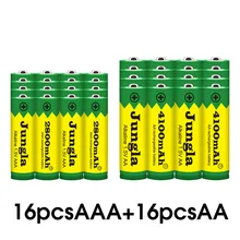Новинка, 1,5 в, перезаряжаемая батарея AA AAA, щелочная батарея, 2800-4100 мАч, фонарь, игрушки, часы, mp3-плеер, замена никель-металл-гидридного аккумулятора