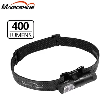 

Magicshine MOH15 Outdoor Sports Headlamp USB Charging max 400 White lumen 90 CRI Red Light throw 70M headlight with battery