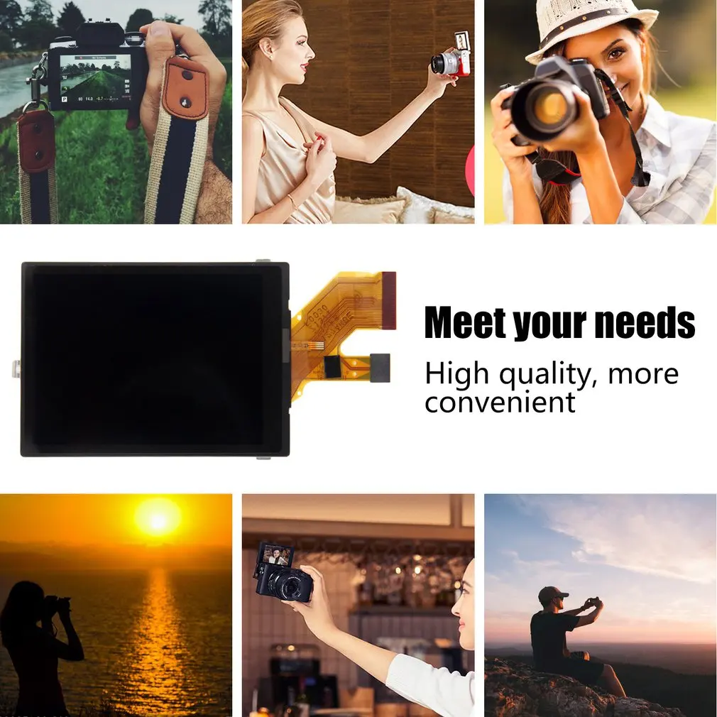 ЖК-дисплей для цифровой камеры, запасная часть для Panasonic DMC-ZS20 ZS19 TZ27 TZ30 TZ31, запасная часть для цифровой камеры
