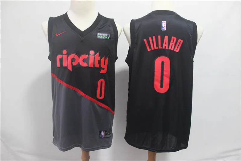 Сезон Мужской baskeball Портленд#0 Damian Lillard#3 c. J. McCollum Майки