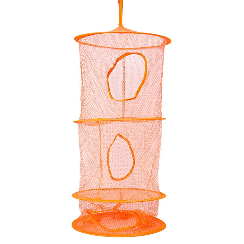 

Hanging Bag Door Holder Net Storage Organizer Closet Hanger Organiser 3 Shelf