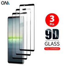 Protetor de tela para sony xperia 5 vidro temperado premium cobertura completa proteção filme de vidro para sony xperia 5 ii