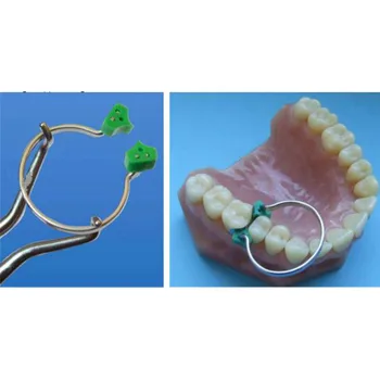 

1set Shaped Sheet Dental Matrix Sectional Contoured Metal Matrices Dental Supplies Dentist Tools accessories