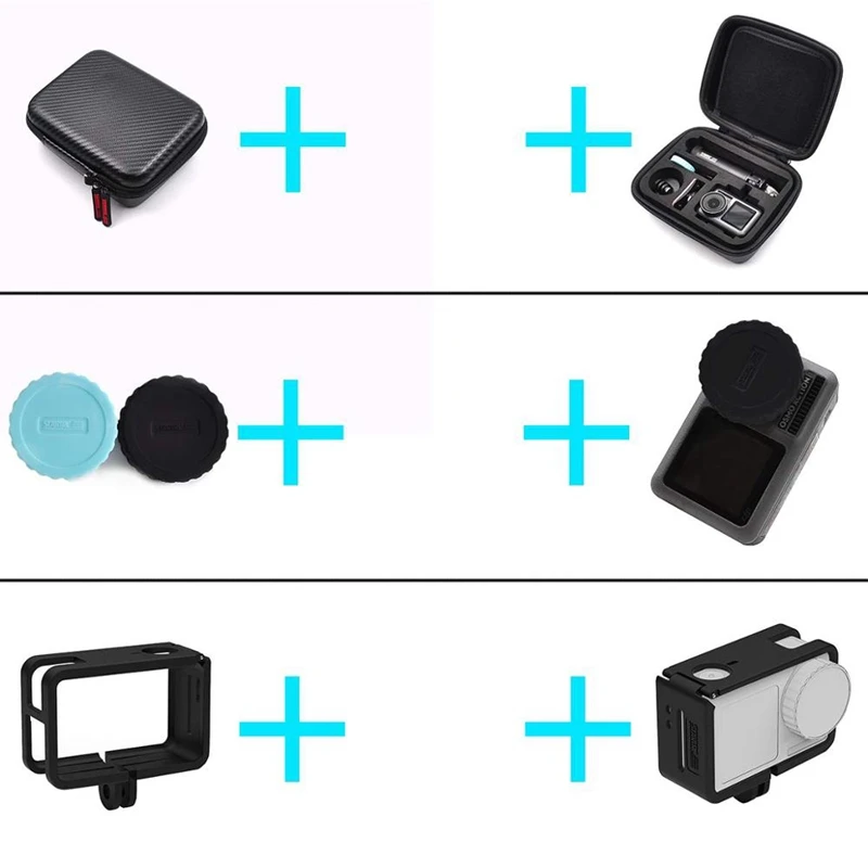 Расширенный комплект для камеры движения Полная серия фитингов для Dji Osmo Action