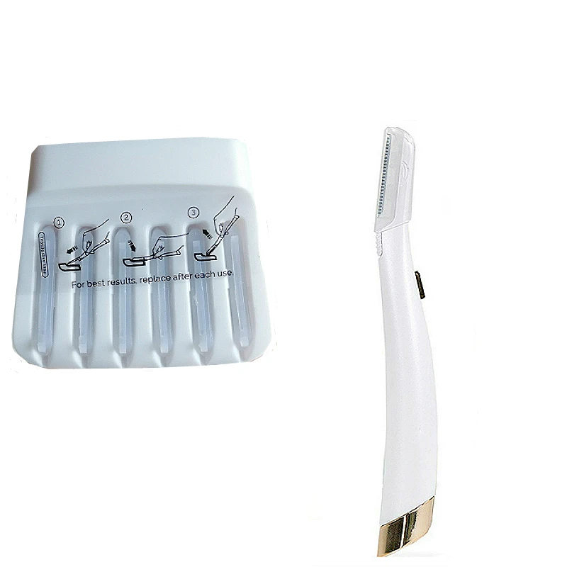 Электрическая бритва Dermaplane средство для удаления волос на лице с подсветкой |