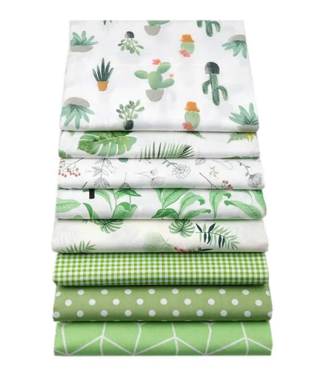 Модная хлопчатобумажная ткань для рукоделия с принтом 8 шт. набор сделай сам