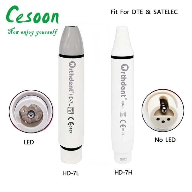 LED Dental Ultrasonic Piezo Scaler Handpiece Bottles Fit EMS - Foto 10