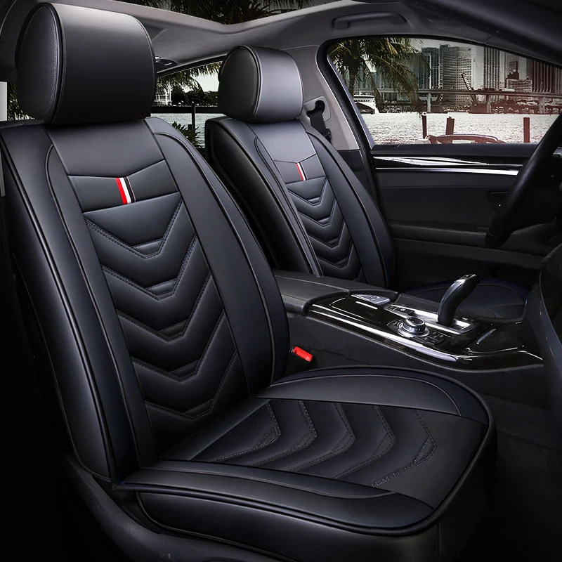 Спортивный кожаный чехол на сиденье автомобиля для peugeot 308 sw 206 307 407 207 208 406 301 2008 3008