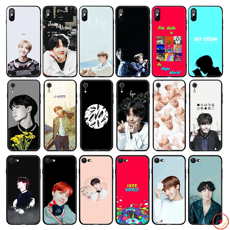 J hope Jung Ho Seok K Pop Мягкий силиконовый чехол для телефона iPhone 11 Pro Xs Max X или 10 8 7 6S Plus 5 5S SE