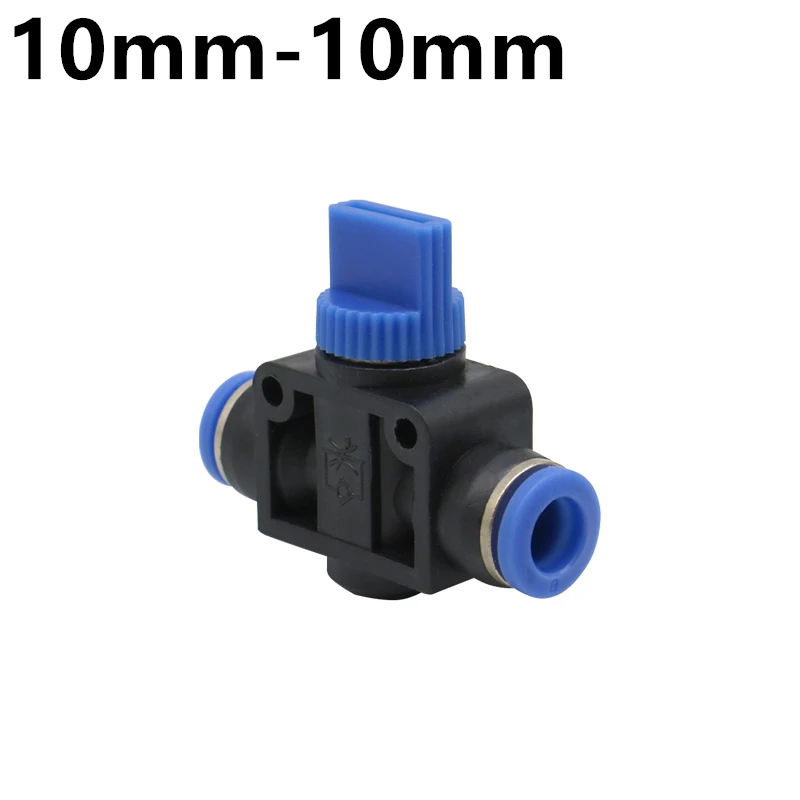 10mm-10mm OD 6 мм 8 мм 10 мм 12 мм пневматические воздушные 2 способ быстрого Фитинги нажимаются в клапаны управления потоком пневматические части - Цвет: 10mm-10mm