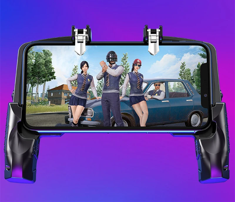 Для Pubg контроллер для мобильного телефона игровой шутер триггер Кнопка огня для IPhone Android телефон геймпад джойстик PUGB помощник