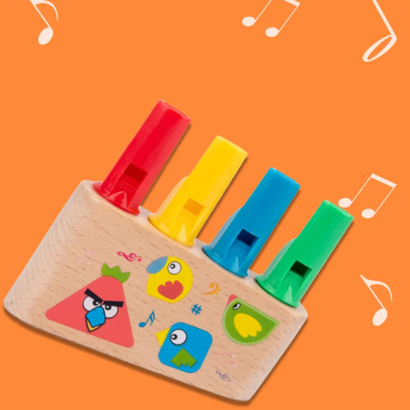 

Montessori Toys Children's Early Education Jigsaw Wooden Musical Instruments Toys Family Toys Children's Gifts