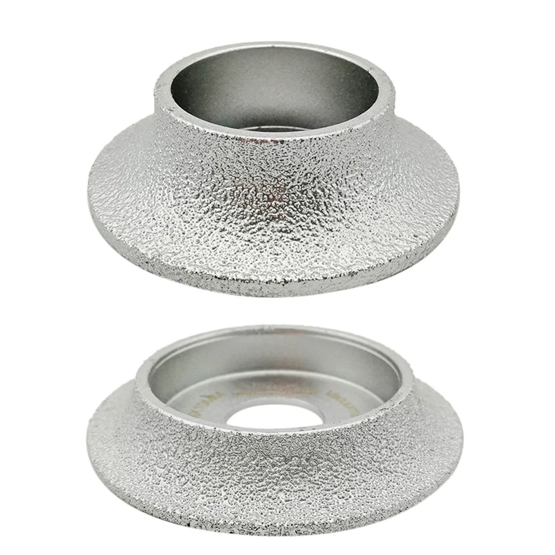 

2Pcs Brazed Diamond Grinding Wheel with 3 Inch / 75 Mm Diameter Disc Manual Wheel Angle Grinder Grinding Wheel Brazing Wheel - E