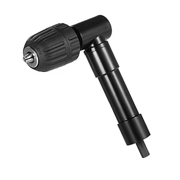 

90 Degree Right Angle Drill Adapter Attachment Keyless Chuck Power Tool Parts
