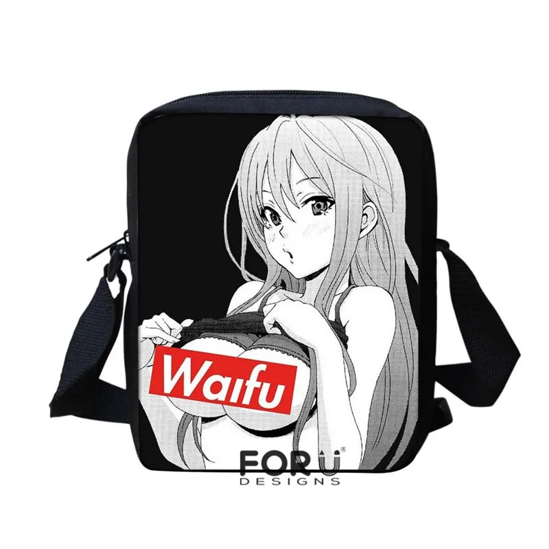 Sugoi Senpai аниме Waifu рюкзак для девочек-подростков 3 OCS/комплект школьных сумок, комплект детской сумки на плечо, сумка-портфель Mochila Infantil - Цвет: Z5096E