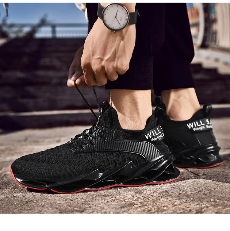 Модные Для мужчин кроссовки zapatillas hombre Deportiva; сезон весна-осень Для мужчин светильник из сетчатого материала; кроссовки для бега на открытом воздухе спортивная обувь кроссовки