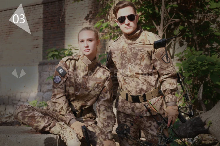 Men Army Camouflage Tactical Military Uniform Women Hunt Jacket Tatico Pants Combat Clothes Militar Outfit Airsoft Training Suit